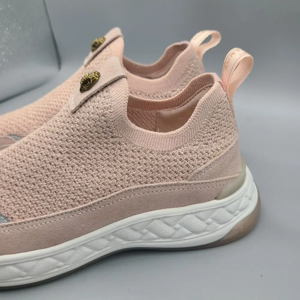 Kurt Geiger London Womens FlyKnit Jewel Sneakers Women - Pale Pink Sz 7.5/38 New_8